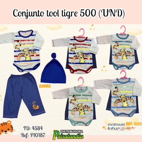Conjunto tigre 500 (UND)