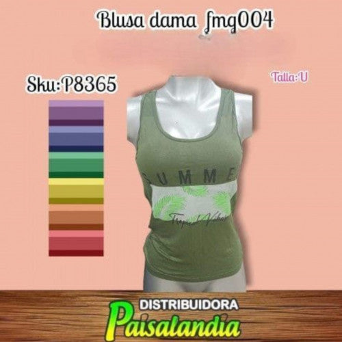 Blusa dama boxeadora fmg004 (DC)