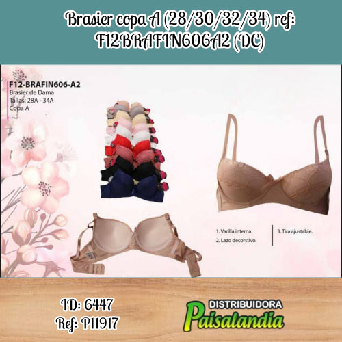 Brasier copa A (28/30/32/34) ref: F12BRAFIN606A2 (DC)