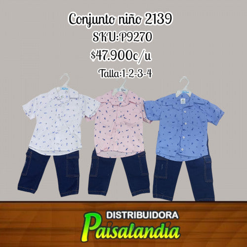 conjunto niño anyitex 2139 (UND)