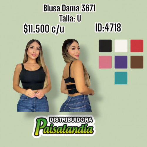 Blusa de dama 3671