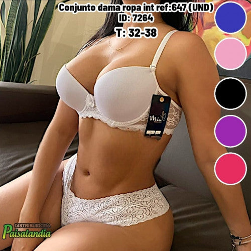 Conjunto dama ropa int ref:647 (UND)