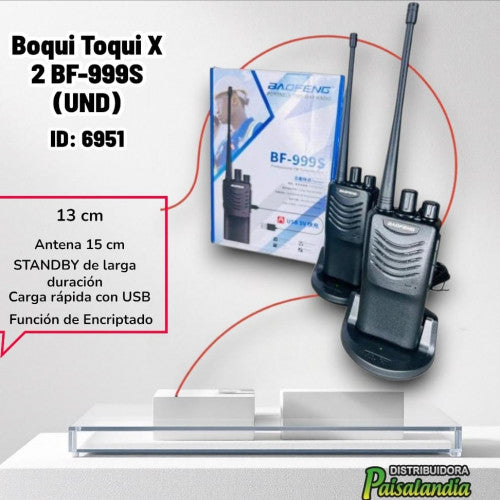 Boqui Toqui X 2 BF-999S (UND)