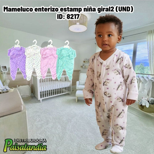 Mameluco enterizo estamp niña giral2 (UND)