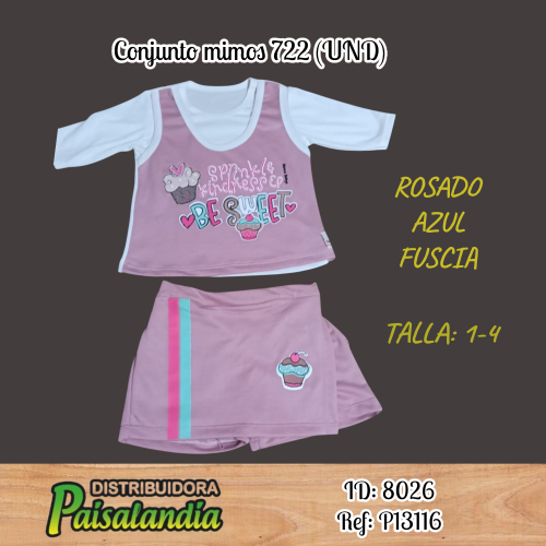 Conjunto mimos 722 (UND)