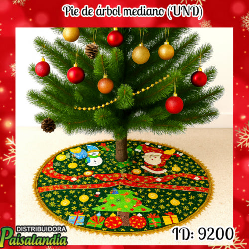 Pie de árbol mediano (UND)