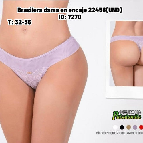 Brasilera dama en encaje 22458(UND)