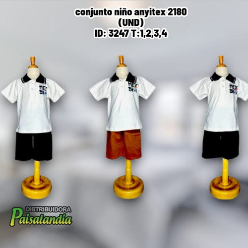 conjunto niño anyitex 2180 (UND)
