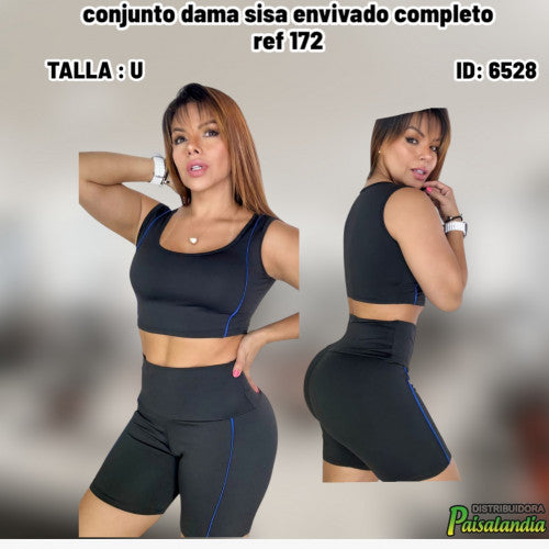 conjunto dama sisa envivado completo ref 172 (UND)