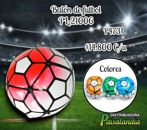 Balón de futbol PL-21006