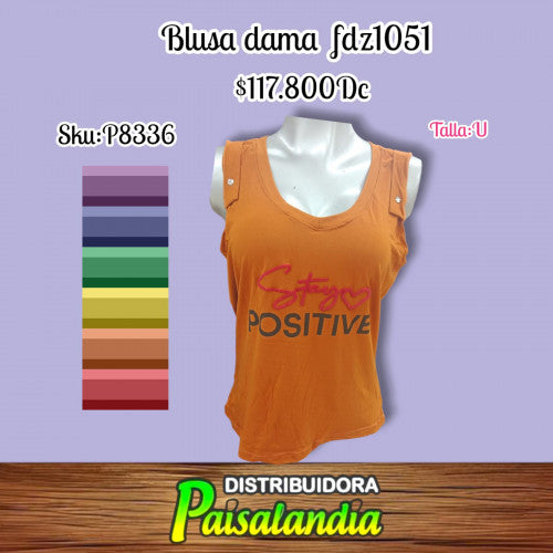 Blusa dama fdz1051