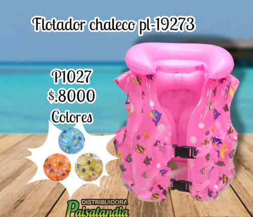 Flotador Chaleco  Estampado pl-19273