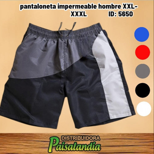 pantaloneta impermeable hombre XXL-XXXL (UND)