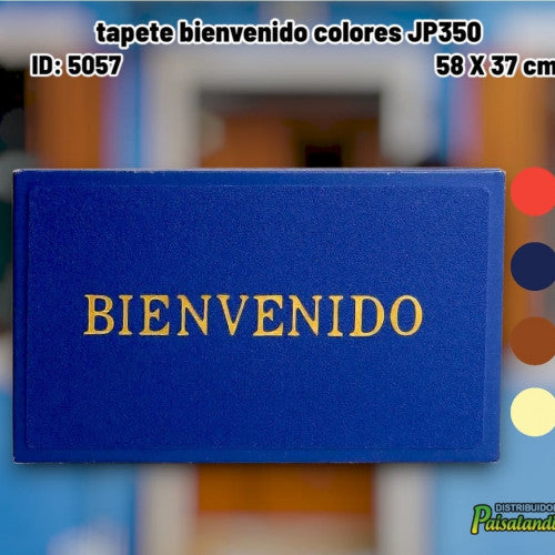 tapete bienvenido colores JP350 (UND)