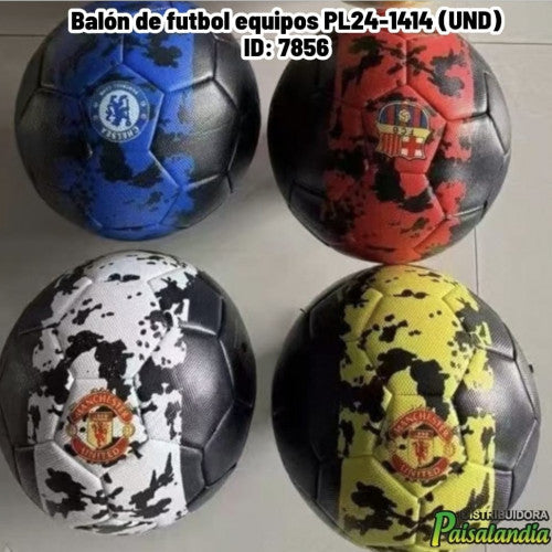 Balón de futbol equipos PL24-1414 (UND)