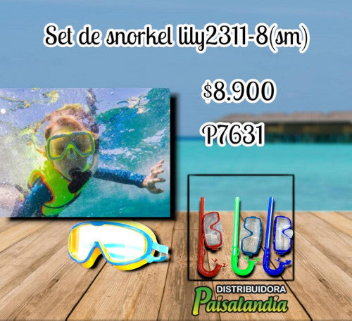 Set  de Snorkel LILY2311-8 (SM)