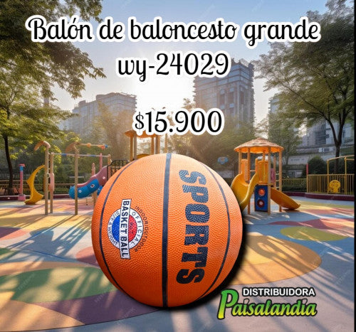 Balon de baloncesto grande WY-24029