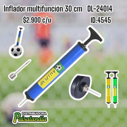 Inflador multifunción 30 cm DL-24014 (UND)