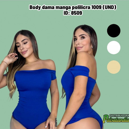 Body dama manga polilicra 1009 (UND)