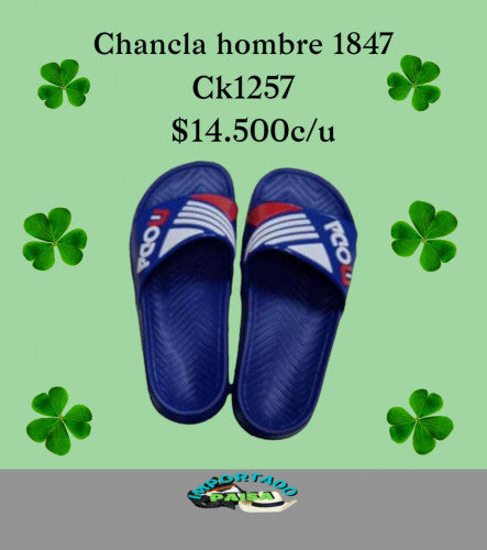 Chancla hombre 39-44 1847