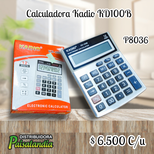 Calculadora Kadio KD100B