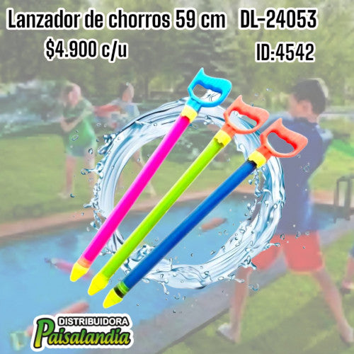 Juguete lanza chorros 59 cm DL-24053 (UND)