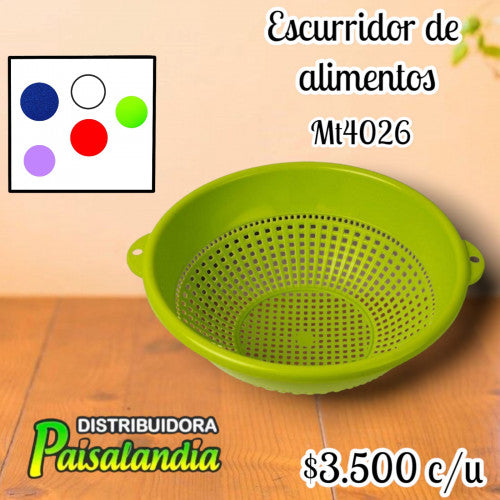 Escurridor de alimentos MT4026 (UND)