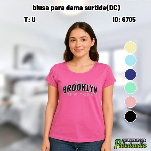 blusa para dama surtida(DC)