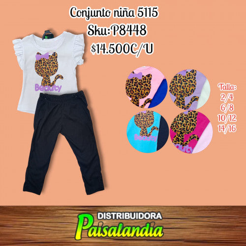 Conjunto niña 5115