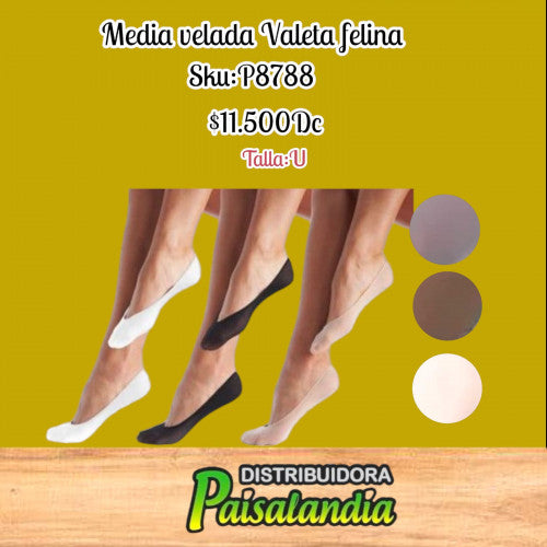 Media velada baleta felina texnaranjo (DC)