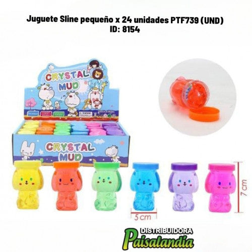 Juguete Sline pequeño x 24 unidades PTF739 (UND)