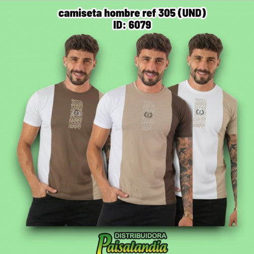 camiseta hombre ref 305 (UND)