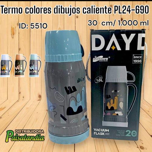 Termo colores dibujos caliente PL24-690 (UND)