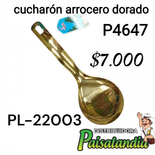 Cucharon arrocero doradoPL-22003