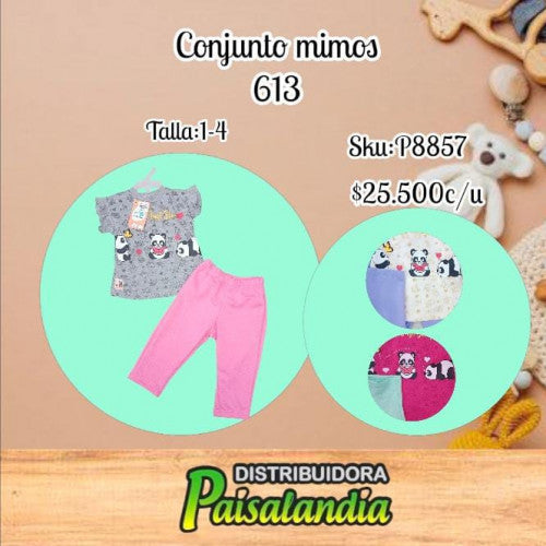 Conjunto mimos T. 1-4 613 (UND)