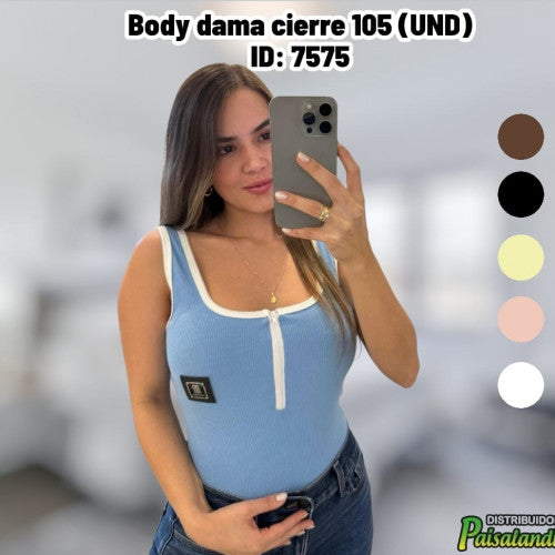 Body dama cierre 105 (UND)