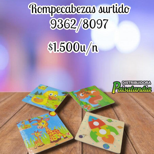 Rompecabeza Surtido 9362/8097