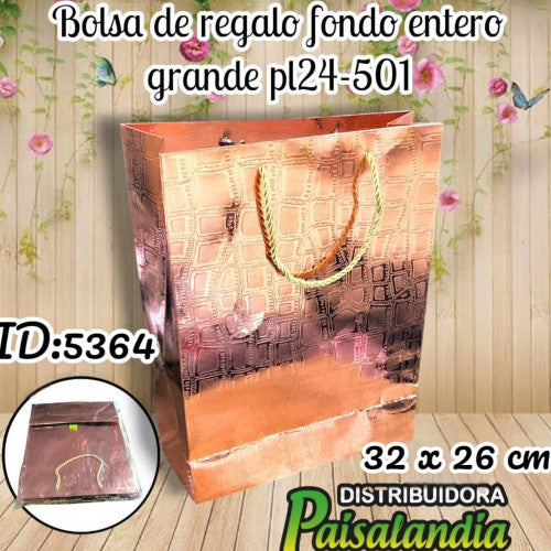Bolsa de regalo fondo entero grande PL24-501 (DC)