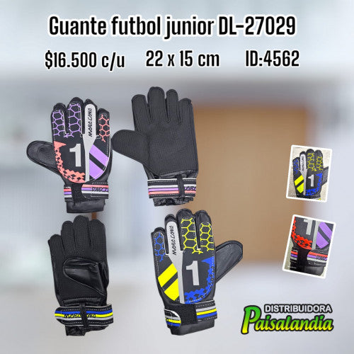 Guante fútbol junior DL-27029 (UND)