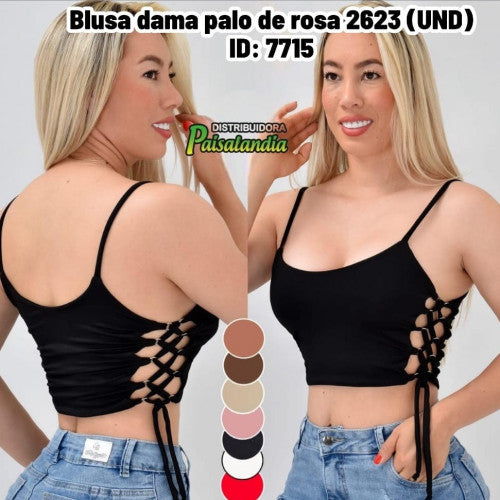 Blusa dama palo de rosa 2623 (UND)