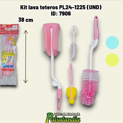 Kit lava teteros PL24-1225 (UND)