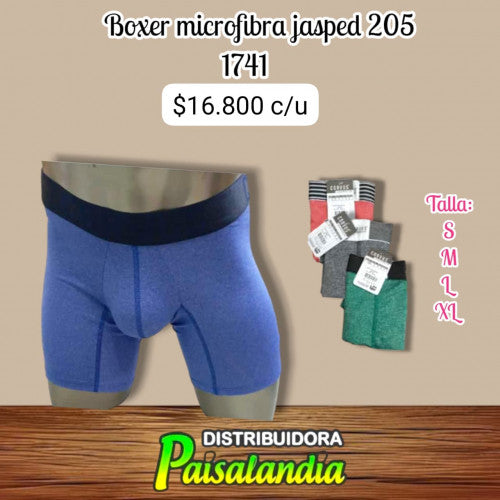 Boxer CORVUS microfibra jasped 205 talla (S/M/L/XL) (UND)