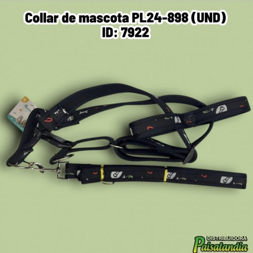 Collar de mascota PL24-898 (UND)