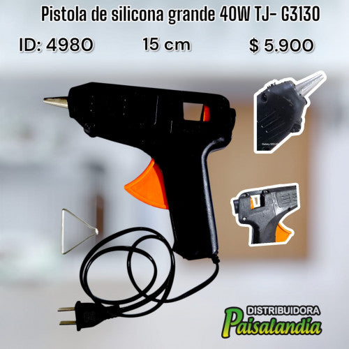 pistola silicona grande 40W TJ-G3130 (UND)