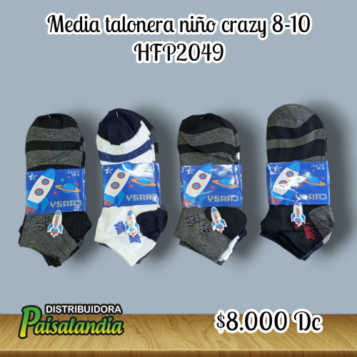 Media talonera niño crazy 8-10 HFP2049 (DC)