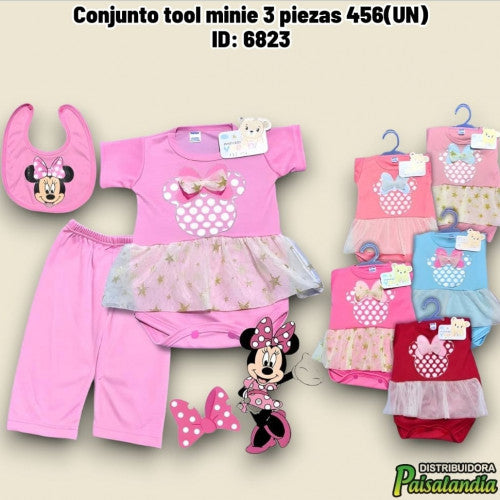 Conjunto tool minie 3 piezas 456(UN)