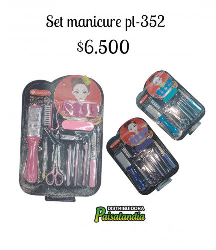 Kit manicure pl-352