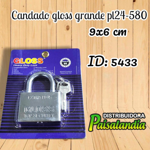 Candado gloss grande PL24-580 (UND)