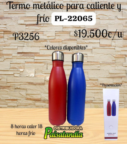 Termo metálico PL-22065 (UND)