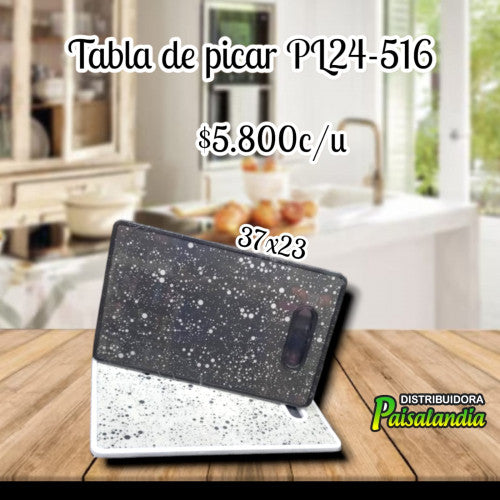 Tabla de picar plastica gruesa  PL24-516